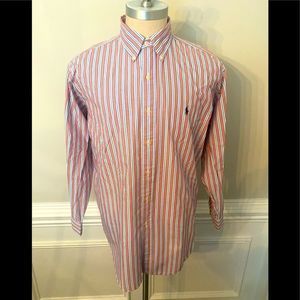 Polo Ralph Lauren Men's Stripe Button Down Shirt